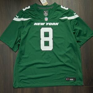 Nike Men's Aaron Rodgers #8 - New York Jets Game Jersey - Green, Size: 3XL